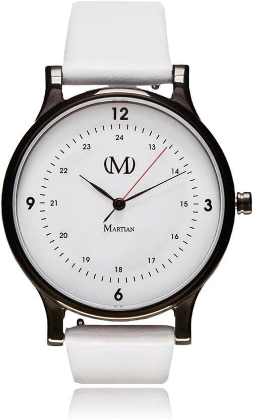 Martian mVip Kindred Analog Smartwatch with VIP Notifications and Fitness for iOS and Android (MPS01SP011)