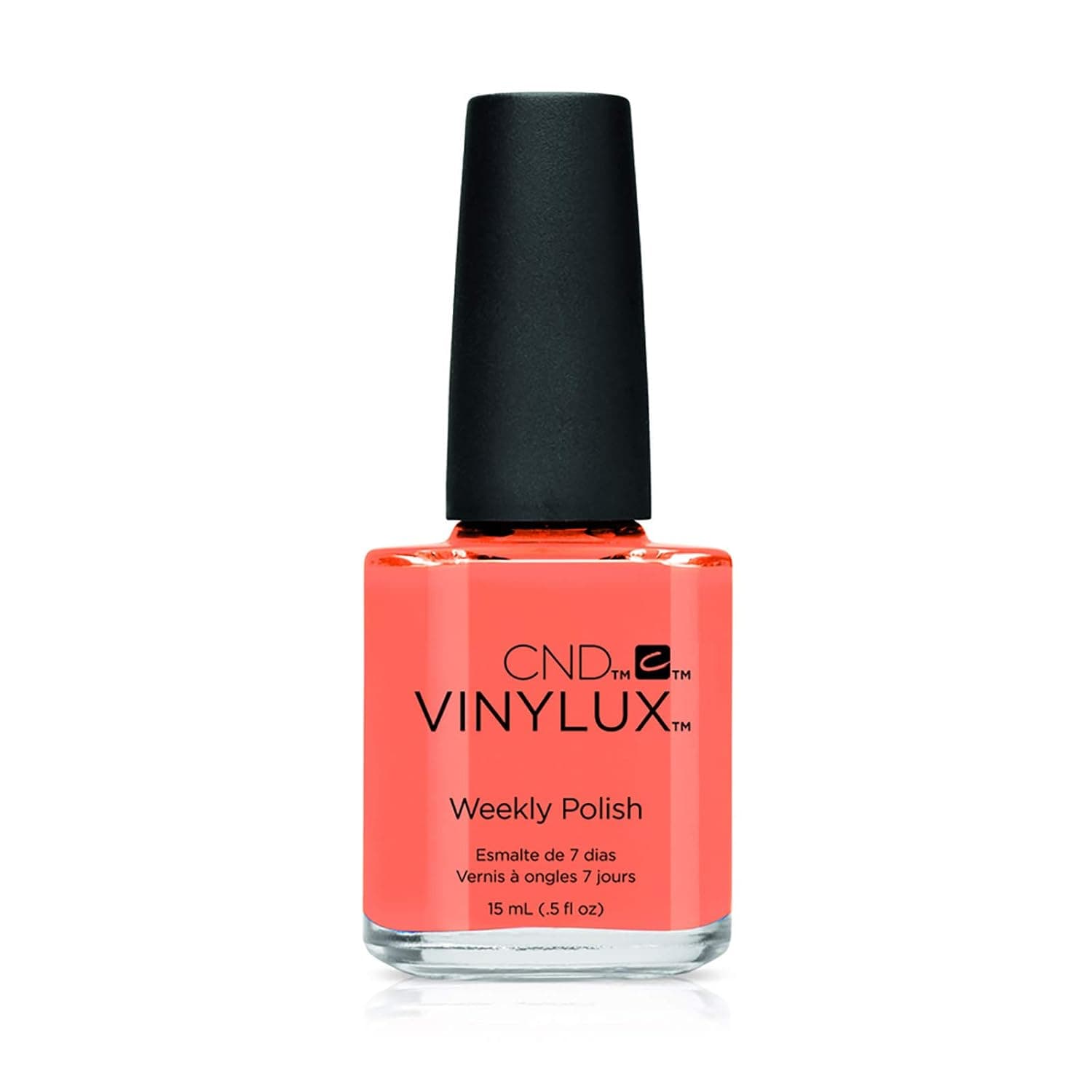 CND Vinylux Longwear Red Nail Polish, Gel-like Shine & Chip Resistant Color, 0.5 Fl Oz