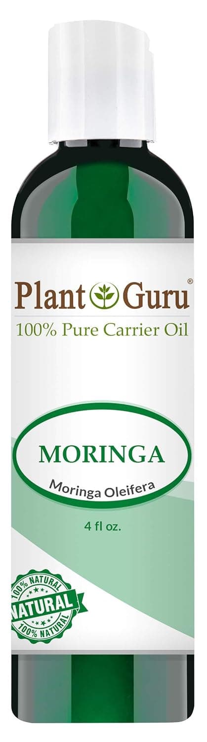 Moringa Seed Oil 4 oz. Cold Pressed 100% Pure Natural - Skin, Body And Face. Great for Hair & More!