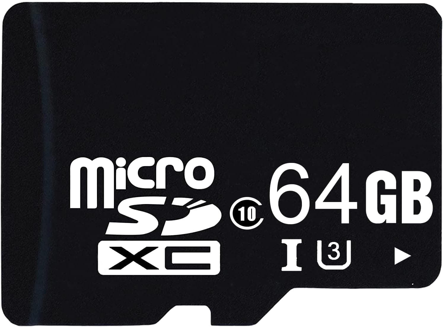 64GB Micro SDXC Memory Card - C10, U3, 80MB/s Full HD & 4K UHD