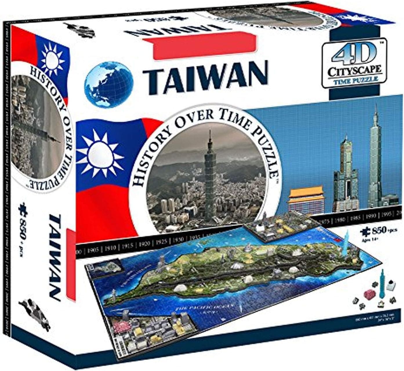 4D Cityscape 4D Taiwan Puzzle