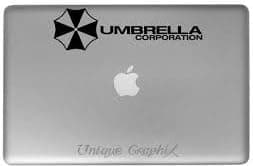 Resident Evil Umbrella Corporation Vinyl Decal Sticker, Laptop, Car