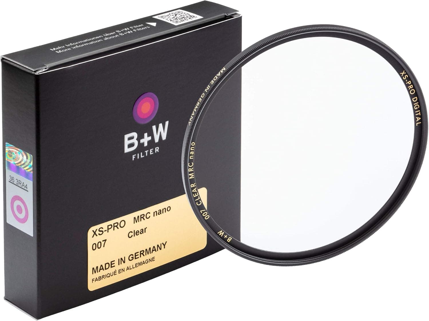 B+W 37MM XS-PRO Multi-Resistant Nano Coating 007