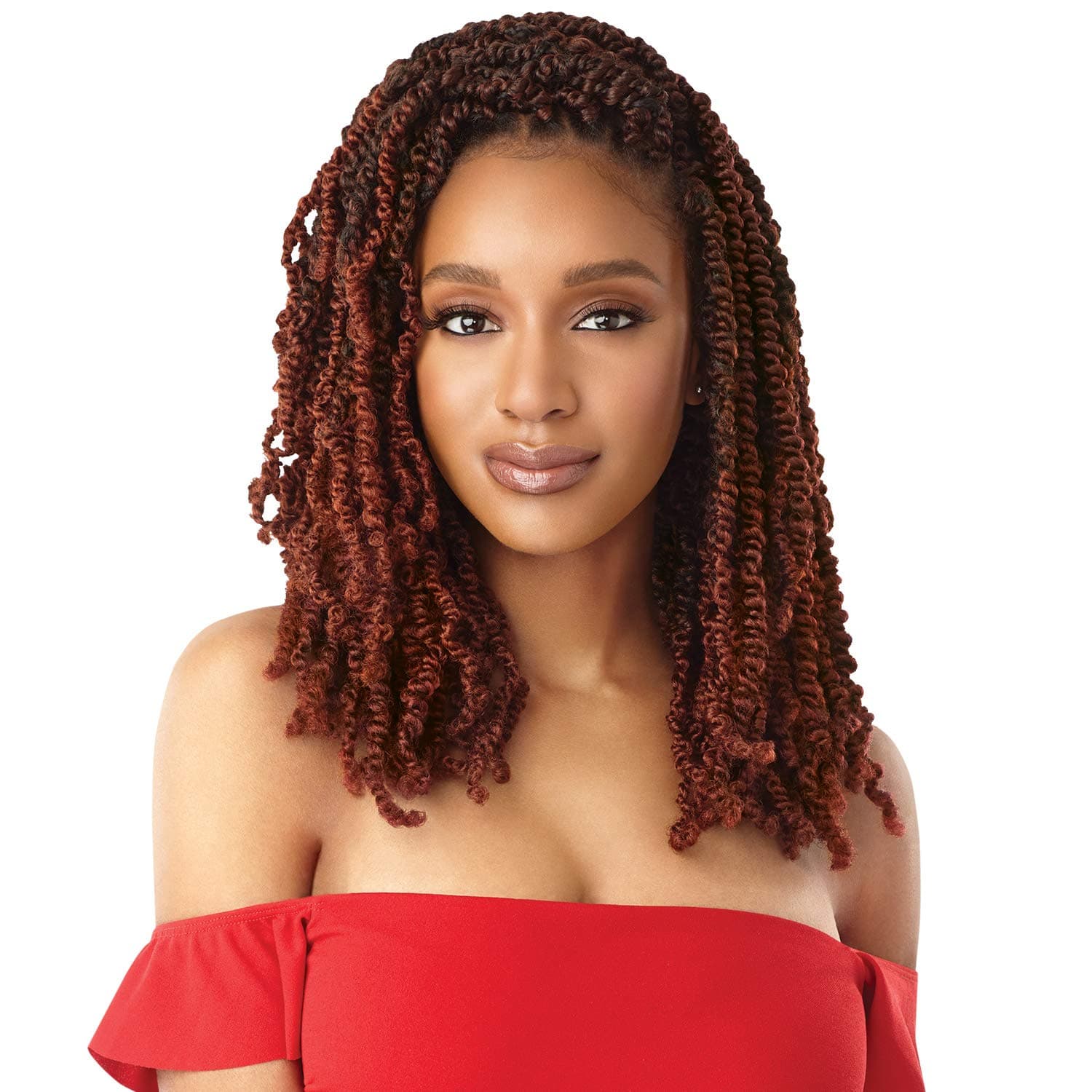 MULTI PACK DEALS! Outre Crochet Braids X-Pression Twisted Up Wavy Bomb Twist 12" (1-PACK, 2T1B/27)