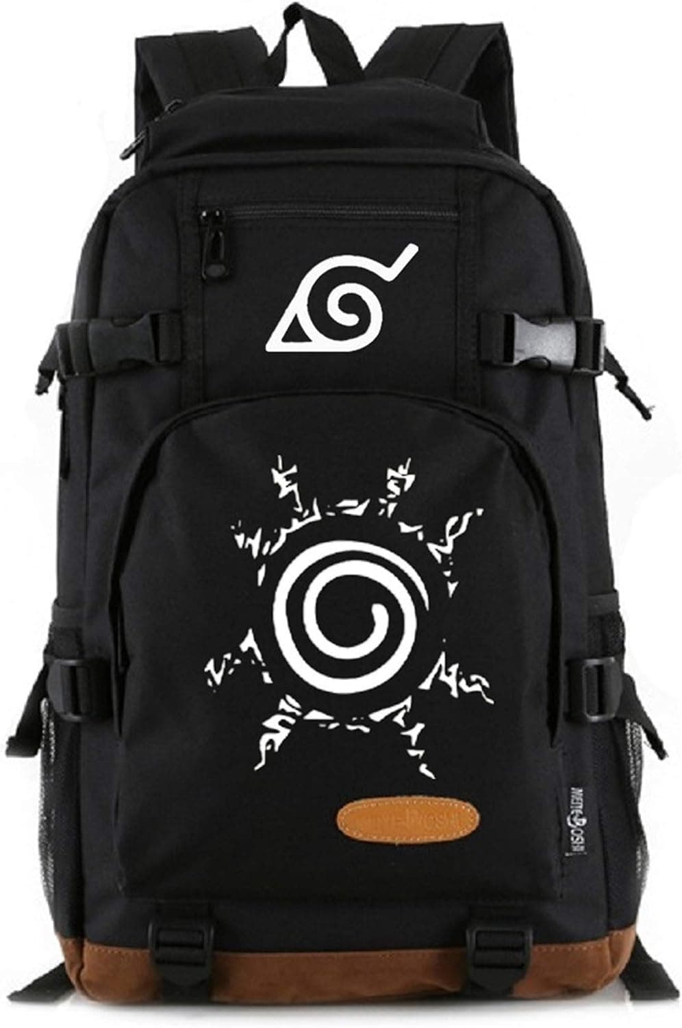 YOYOSHome Luminous Anime Naruto Cosplay Bookbag Daypack Laptop Bag Backpack School Bag