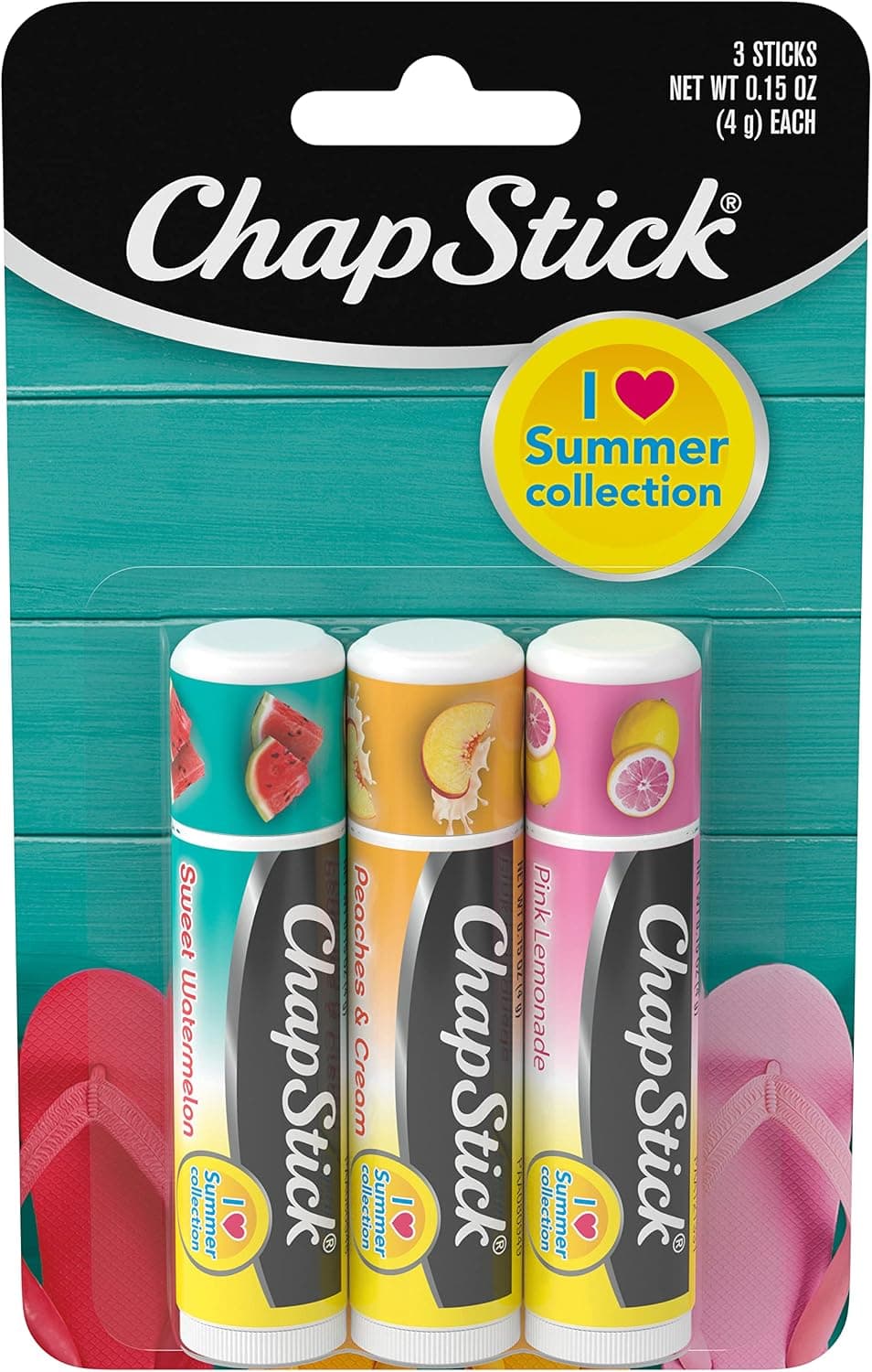 Chapstick Lip Tube (Pack of 3)