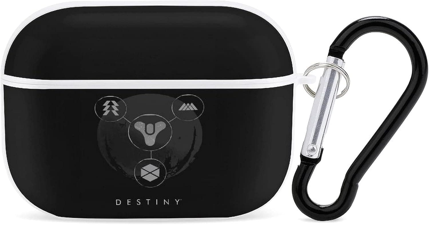 Video Game Compatible with AirPods Pro Case Cover Full Protective Shockproof Keychain Headphone Skin Accessories for Men Women Wireless Charging