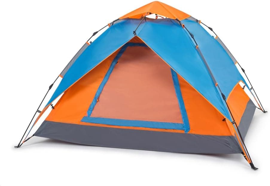 2-3 Person Family Pop Up Instant Dome Tent Outdoor Portable Waterproof Tent for Camping，Hiking，Picnic, Beach