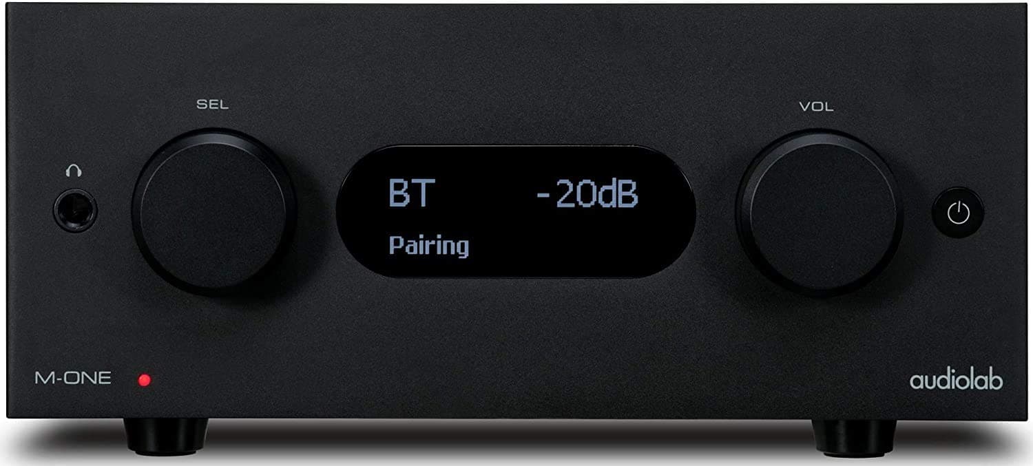 Audiolab M-ONE 80-watt Stereo Integrated Amp / Bluetooth DSD DAC - Black
