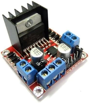 RioRand Dual H-Bridge Motor Driver Module (for Arduino Stepper Control Smart car Robot Power, L298N)