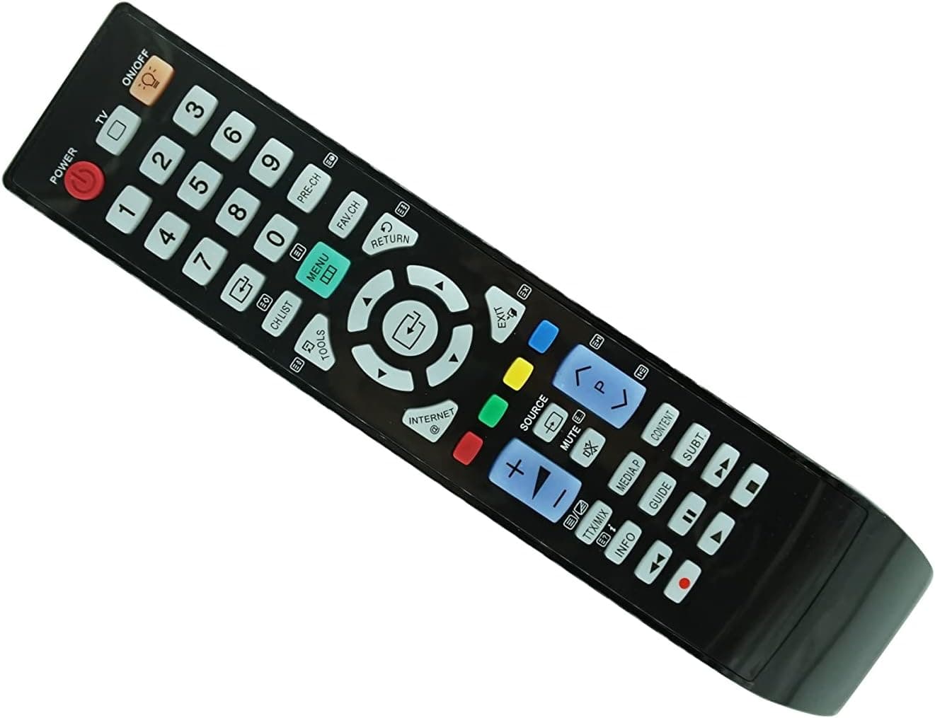Universal Replacement Remote Control Fit for Samsung UN55B8000X UN55B8000XF LN22B360C5DXZA LN22B360C5DXZC Plasma LCD LED HDTV TV