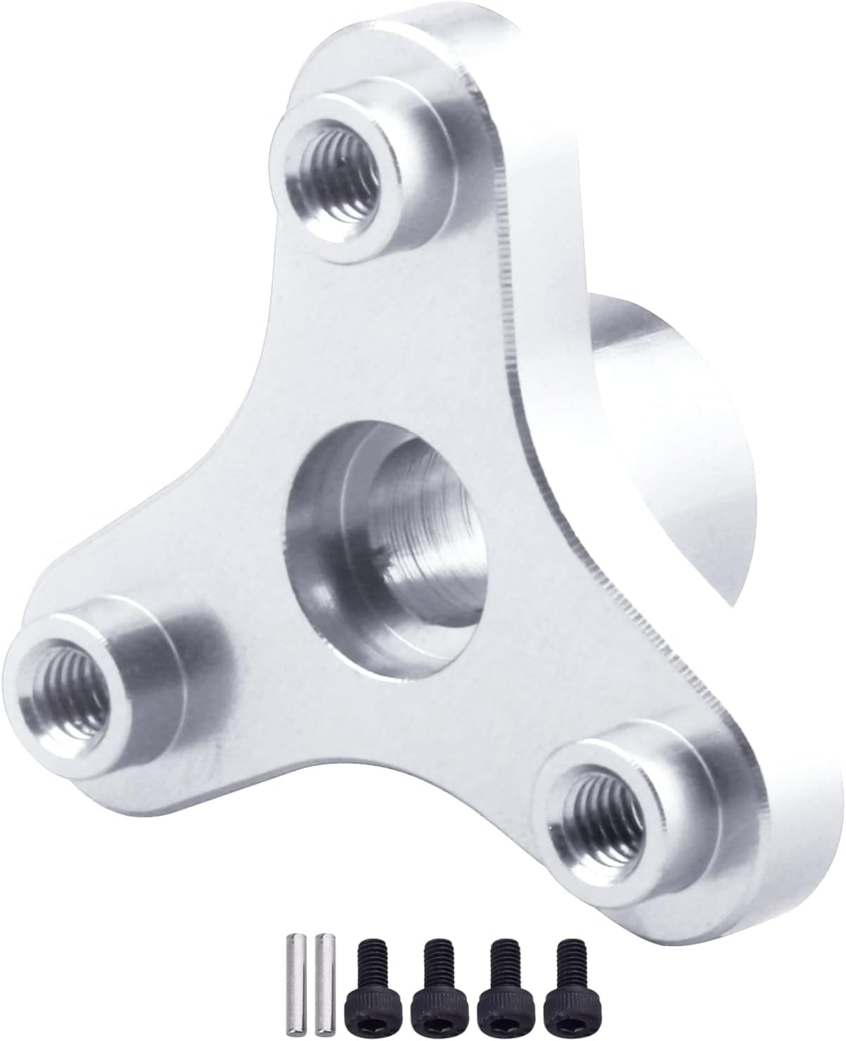 Metal Aluminum Alloy RC Slipper Clutch Eliminator for Traxxas 1/10 Stampede/Slash VXL / XL5 2WD (Silver)