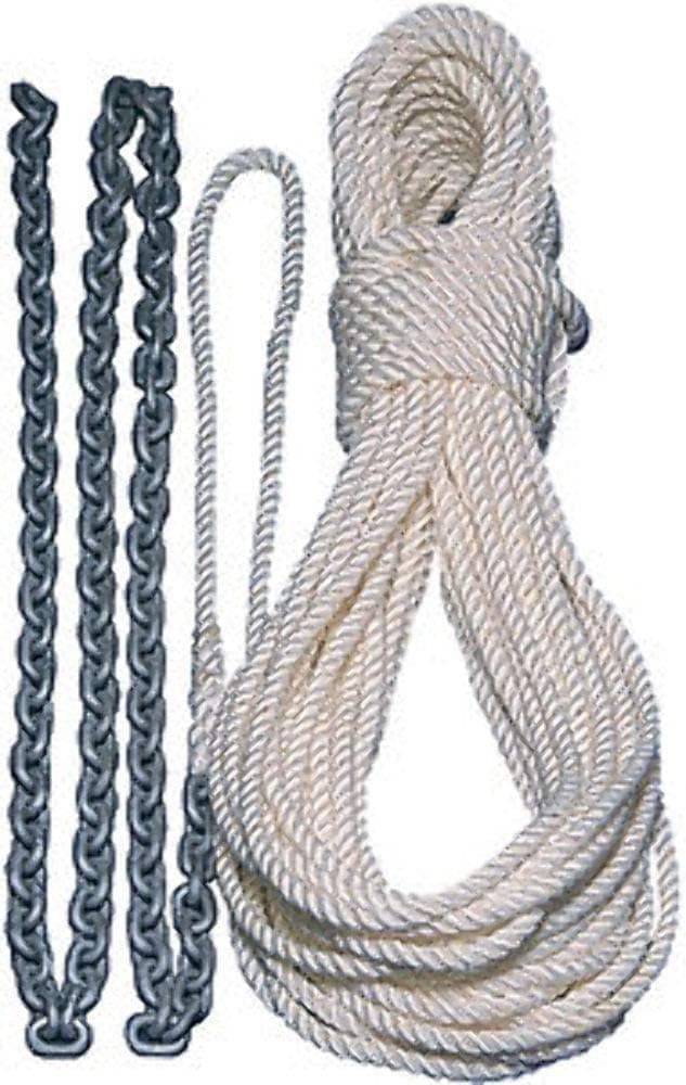 Lewmar 69000334: Rode - 15'1/4" G4 200'1/2" Rope W-5/16