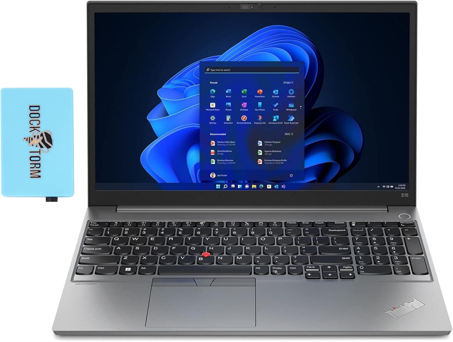 Lenovo ThinkPad E15 Gen 4 Business IPS Laptop (Intel i5-1235U 10-Core, 32GB RAM, 1TB m.2 SATA SSD, Intel UHD, 15.6" 60Hz FHD, Killer WiFi 6E, BT 5.2, Thunderbolt 4, RJ-45, Win 10 Pro) w/Hub