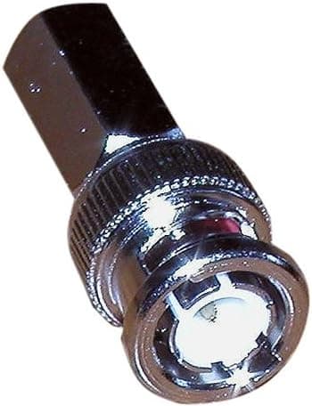 100 x CCTV BNC Twist On RG59 Coax Cable Adapter Connector for Security Camera