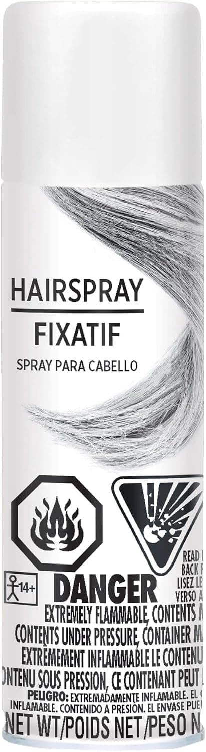 Amscan Hair Spray Party Accessory Spray | White | 3 Ounce (Pack of 1)