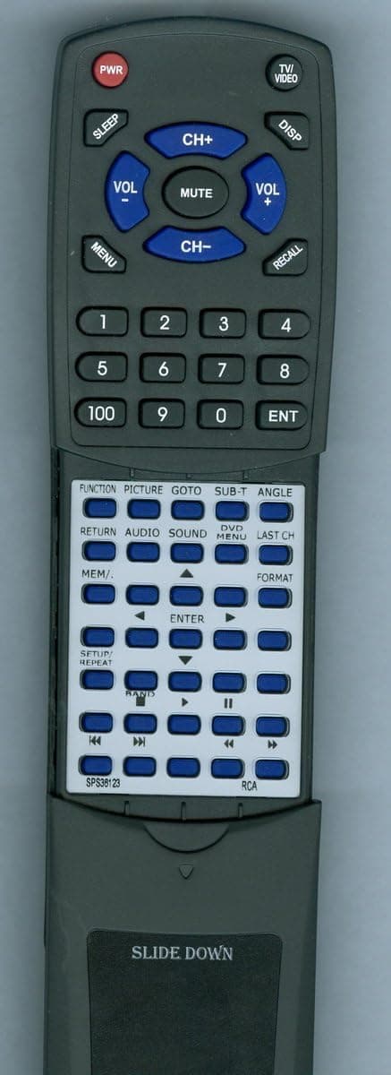 Replacement Remote Control for RCA SPS36123