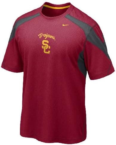 NIKE USC Trojans Cardinal Walk Thru Performance Jersey T-shirt
