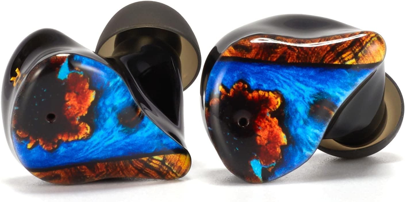 KONG-X IEM Wireless Earbuds, Hybrid Dynamic Drivers and Armature Drivers, Premium Sound Performance, Comfortable Fit, 50H Playtime, apt-X Gaming Low Latency, Wireless Charging