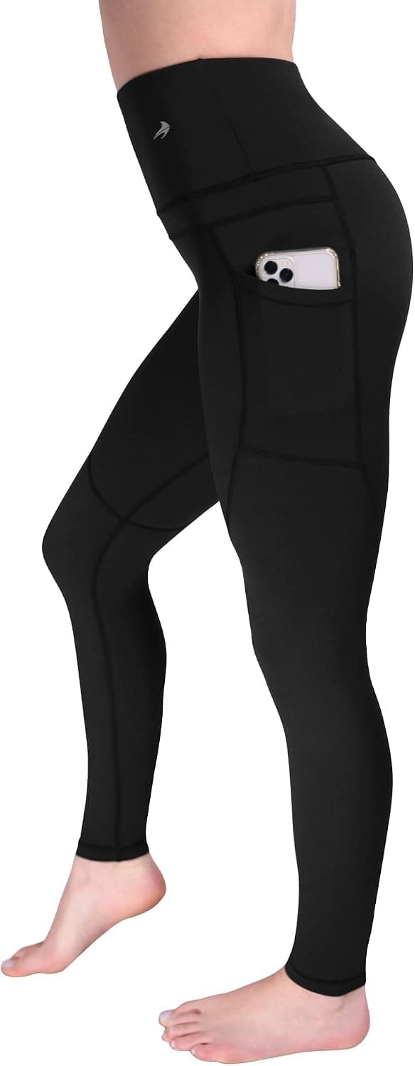 CompressionZ High Waisted Women's Leggings - Compression Pants for Yoga Running Gym & Everyday Fitness