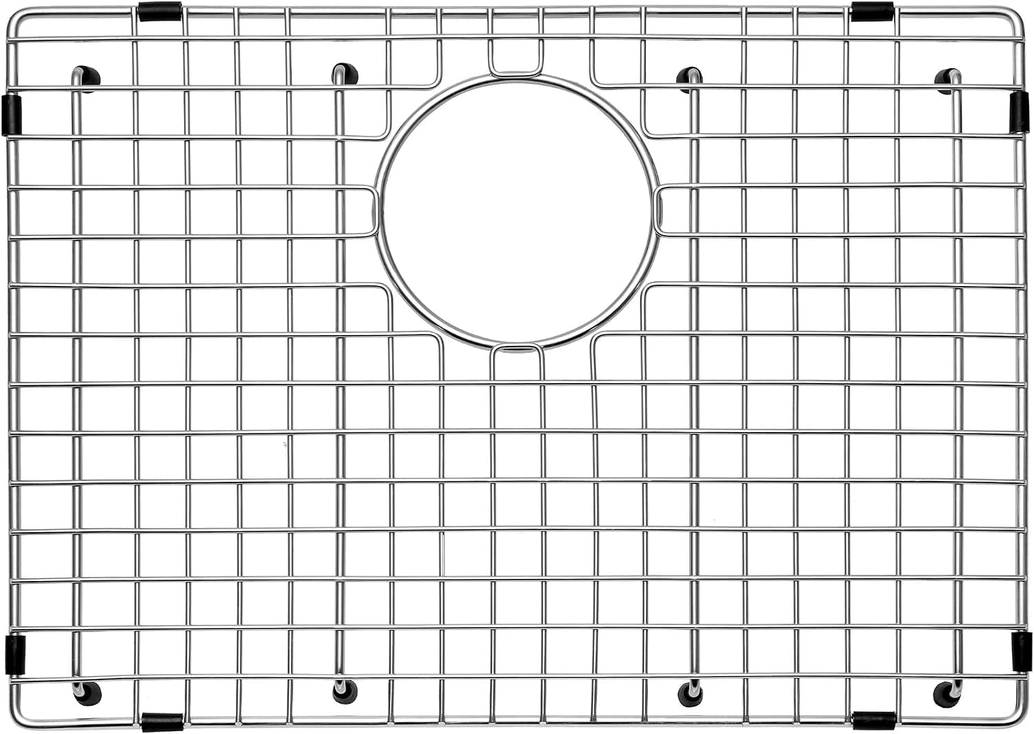 Serene Valley Sink Grid 19" X 14-1/8", Rear Drain with Corner Radius R 3/8", SVH1914R