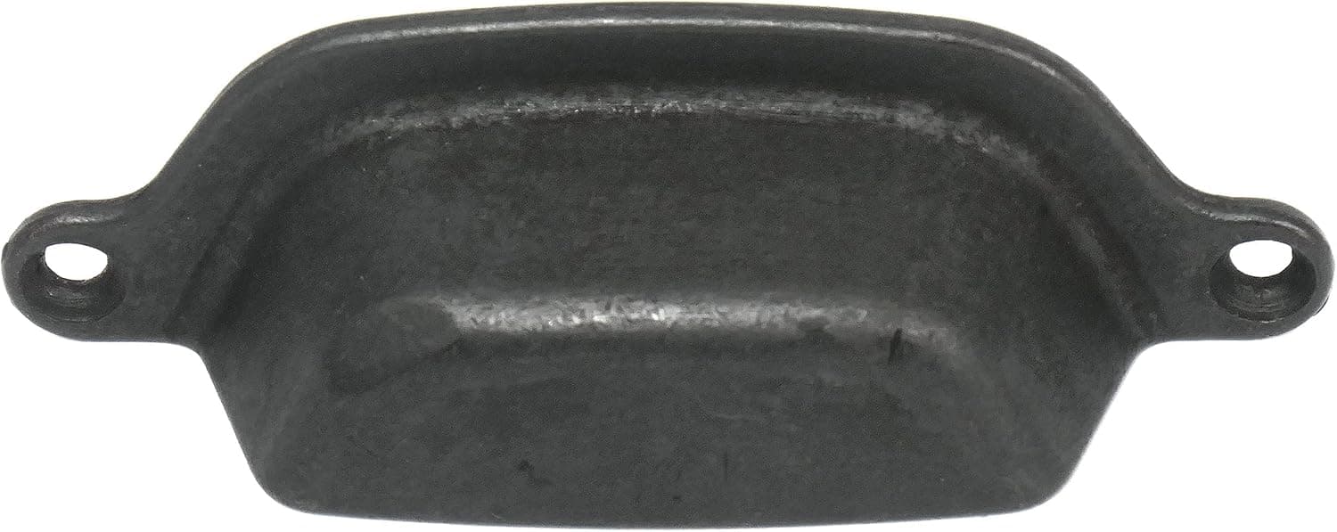 MNG Hardware 84713 Riverstone Cup Pull, 3", Oil Rubbed Bronze