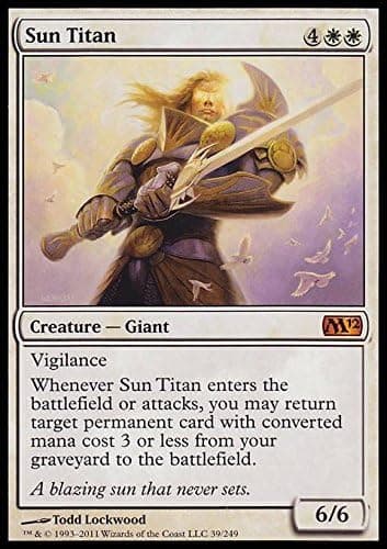Magic: the Gathering - Sun Titan - Magic 2012