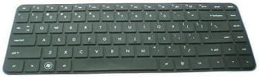 Silicone Keyboard Protector Skin Cover for HP DM4-1062NR, DM4-1060US, DM4-1265DX, DM4-1165DX, DM4-2070US, DM4-2180US, DM4-2165DX, Compaq Presario CQ42, Pavilion DV5-2134NR, DV5-2135DX, DV5-2155DX, DV5-2045DX, Pavilion G42, G42t, G42-230US, G42-415DX, G42-475DX (if your "enter" key looks like "7", our skin can't fit) (black)