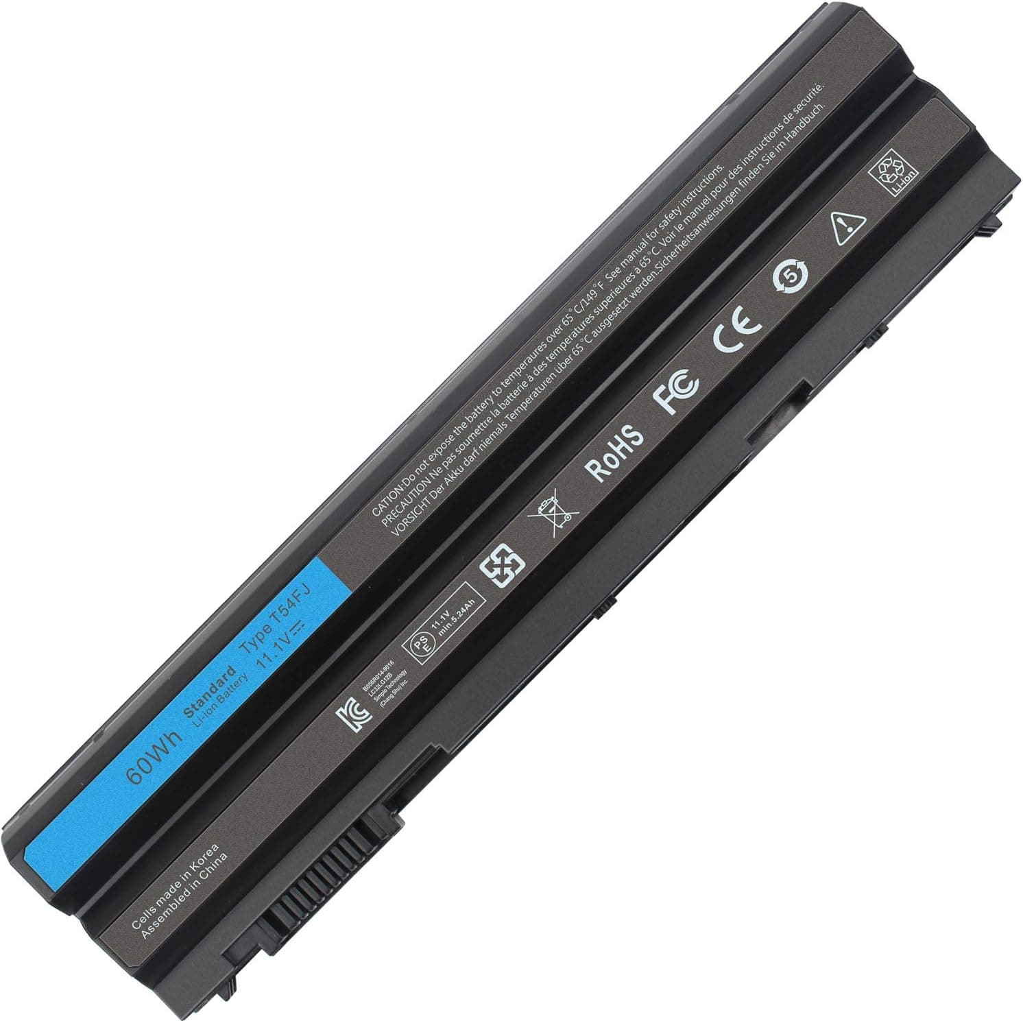 Gomarty E6420 T54FJ Battery Compatible with Dell Inspiron 14R 15R 17R 4420 4520 4720 5420 5520 5720 7420 7720 8858X M5Y0X 312-1163 HCJWT E5420 E5430 E5530 E6430 E6520 E6530 N4420 N4720