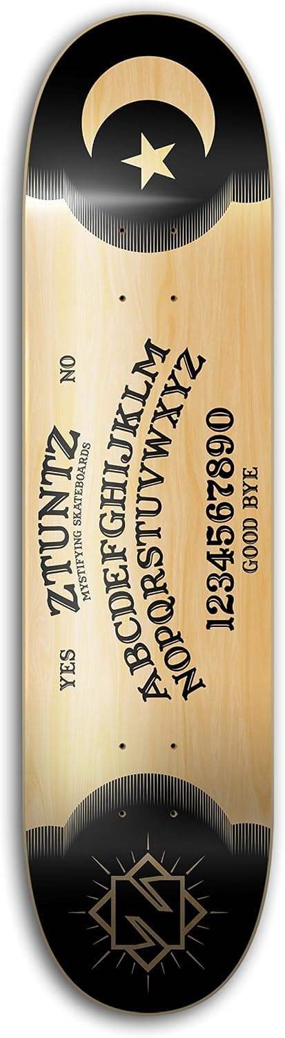 ztuntz skateboards Ouija Park Skateboard Deck