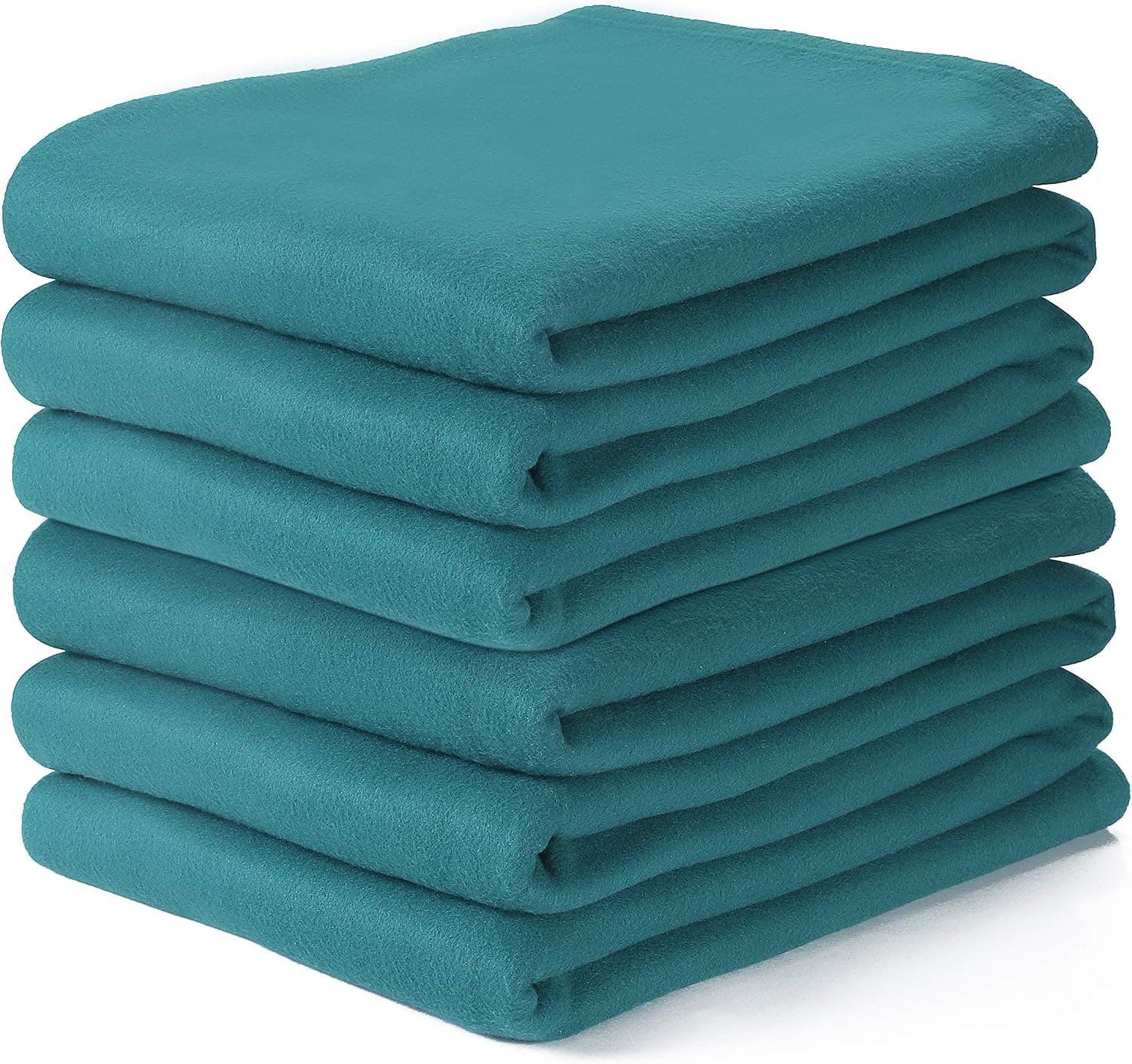 Life By Cotton Fleece Queen Blanket 95x90 Teal, Extra Soft Brush Fabric - Super Warm Bed Blanket - Lightweight Couch Blanket,Luxury Fleece Blanket,Farmhouse Throw Blanket, Easy Care