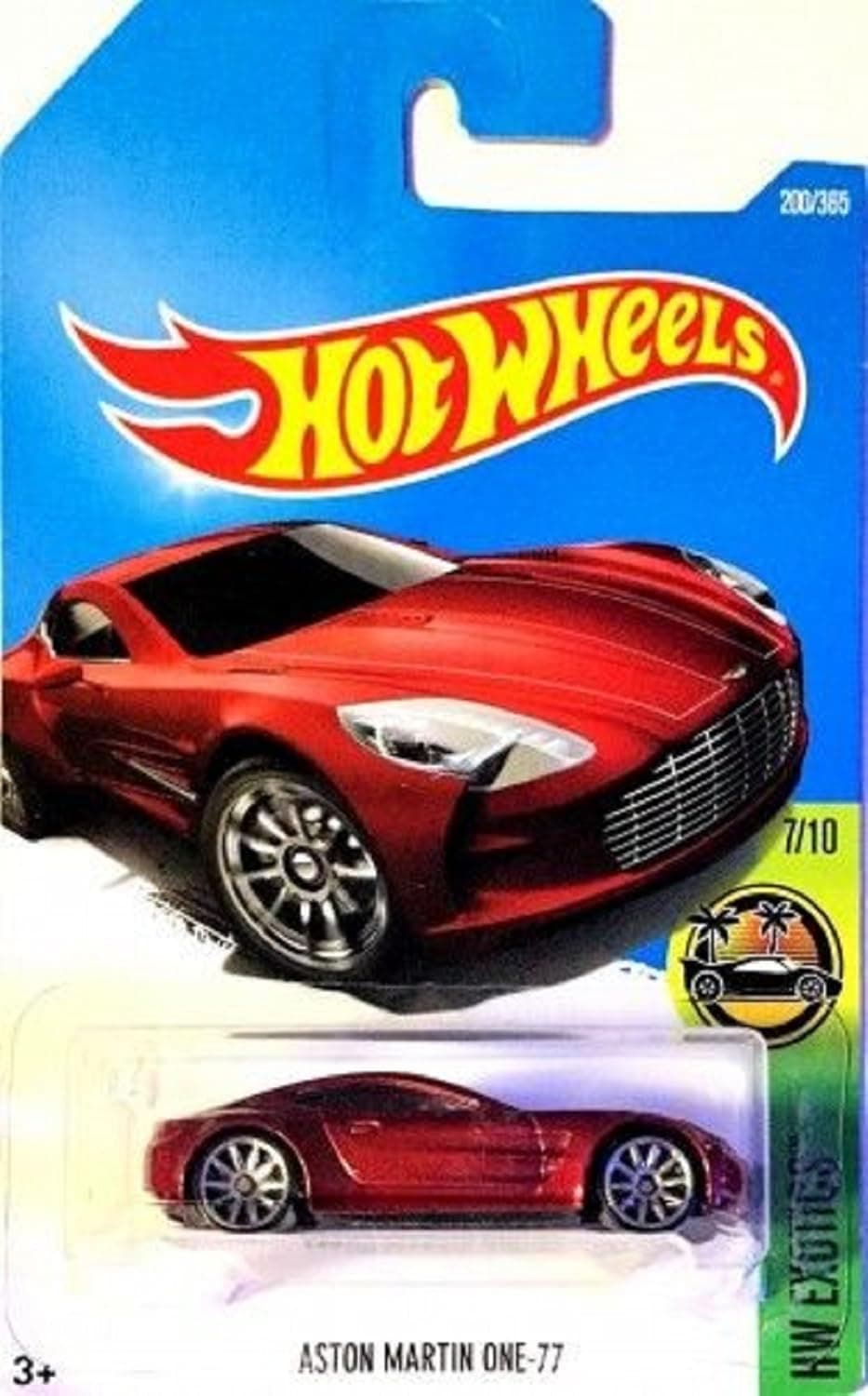 Hot Wheels 2017 HW Exotics Aston Martin One-77 200/365, Maroon