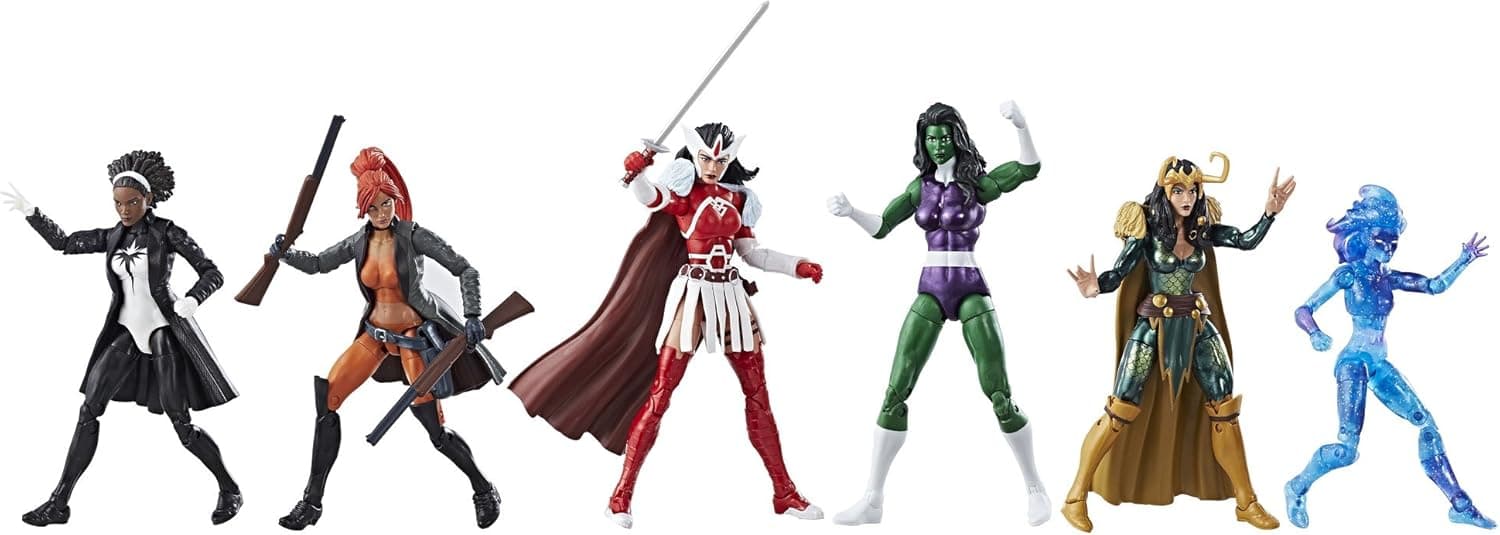 Marvel Legends A-Force Heroines Exclusive Action Figure 6-Pack