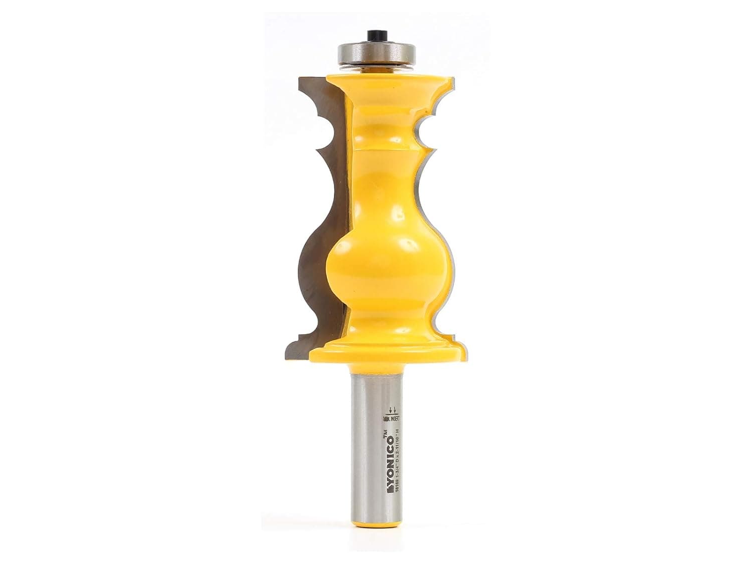 Yonico 16169 Elaborate Chair Rail Molding Router Bit 1/2-Inch Shank