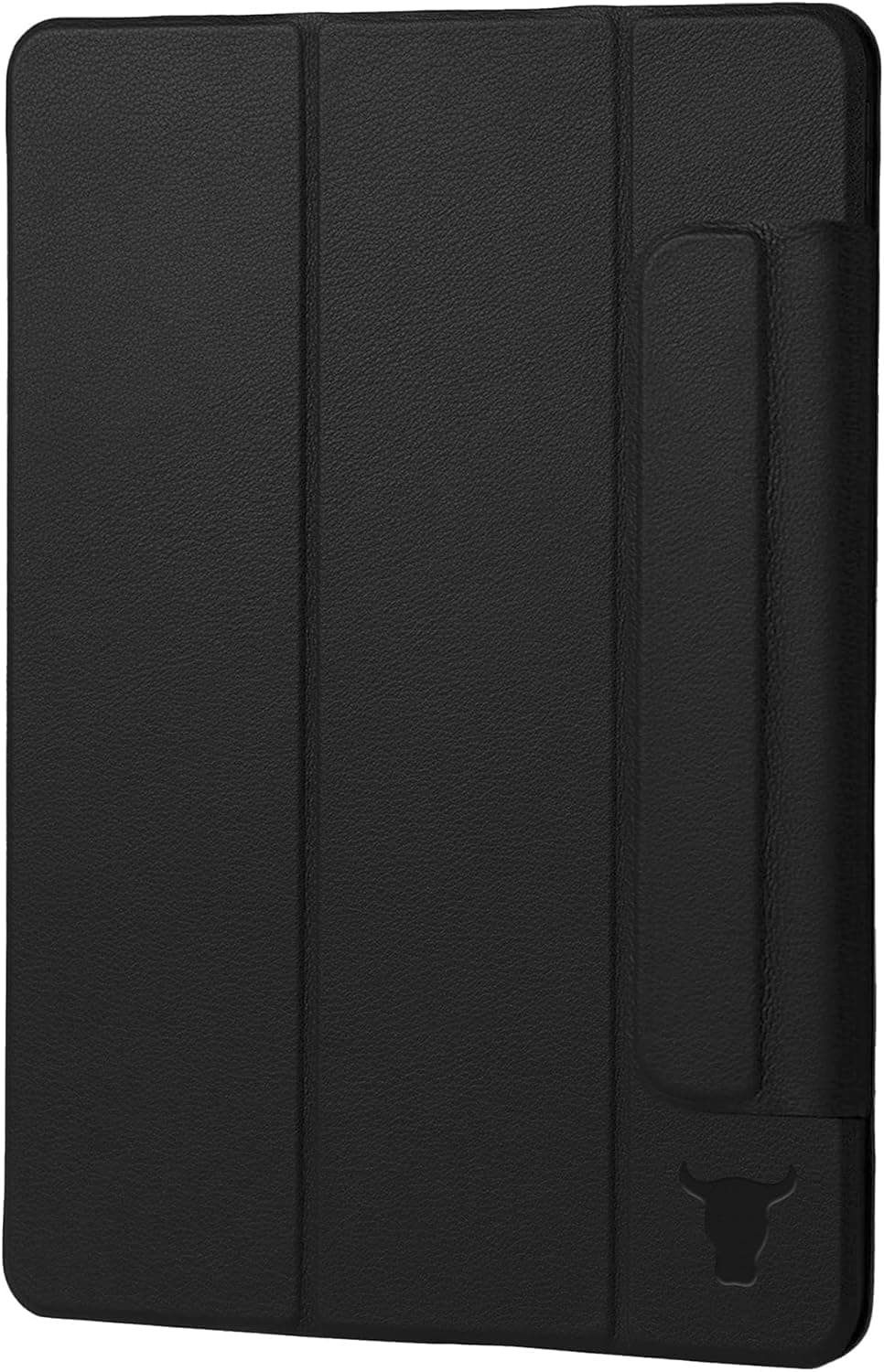 TORRO Smart Folio Compatible with iPad Air 5 / Air 4 - Leather iPad Air 2022/2020 Smart Case Magnetic Cover with Auto Wake/Sleep and Stand Function (Black)