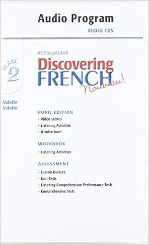 Discovering French, Nouveau!: Audio CD Program Level 2