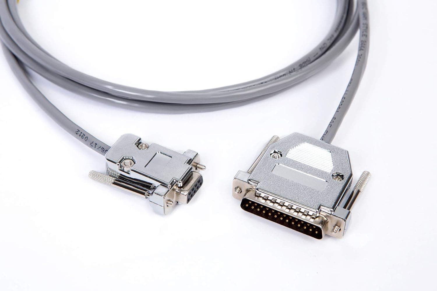 Fanuc Fadal RS232 Serial Cable DB9 Female to DB25 Male, for CNC DNC, USA Made. (75 Ft)