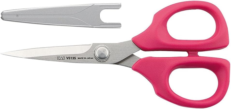 Kai V5135P Embroidery Scissors Handle Pink, 135 mm, Scissors