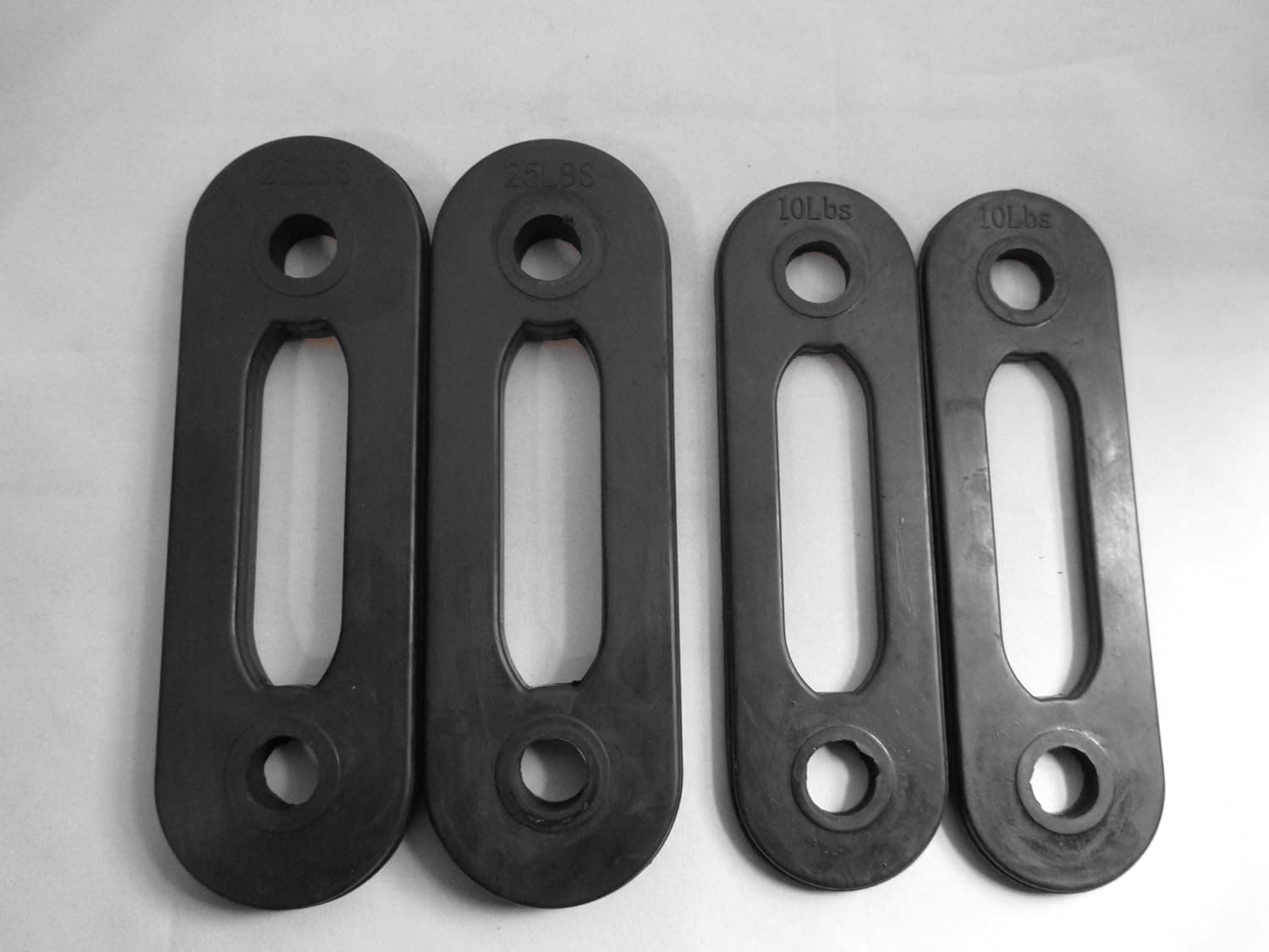 Set of 4 Soloflex Replacement Weight Straps - 70lbs Total