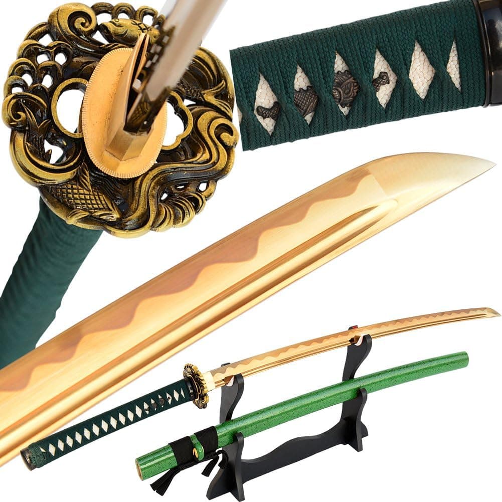 Colored Sharp Blade Japanese Samurai Katana Sword