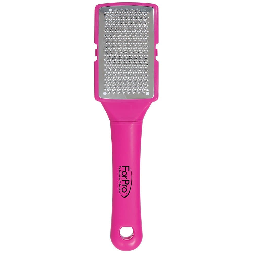 ForPro Amazing Pedi Rasp, Pink, Fine Pedicure File for Heels &', 9.25” L x 2.25” W