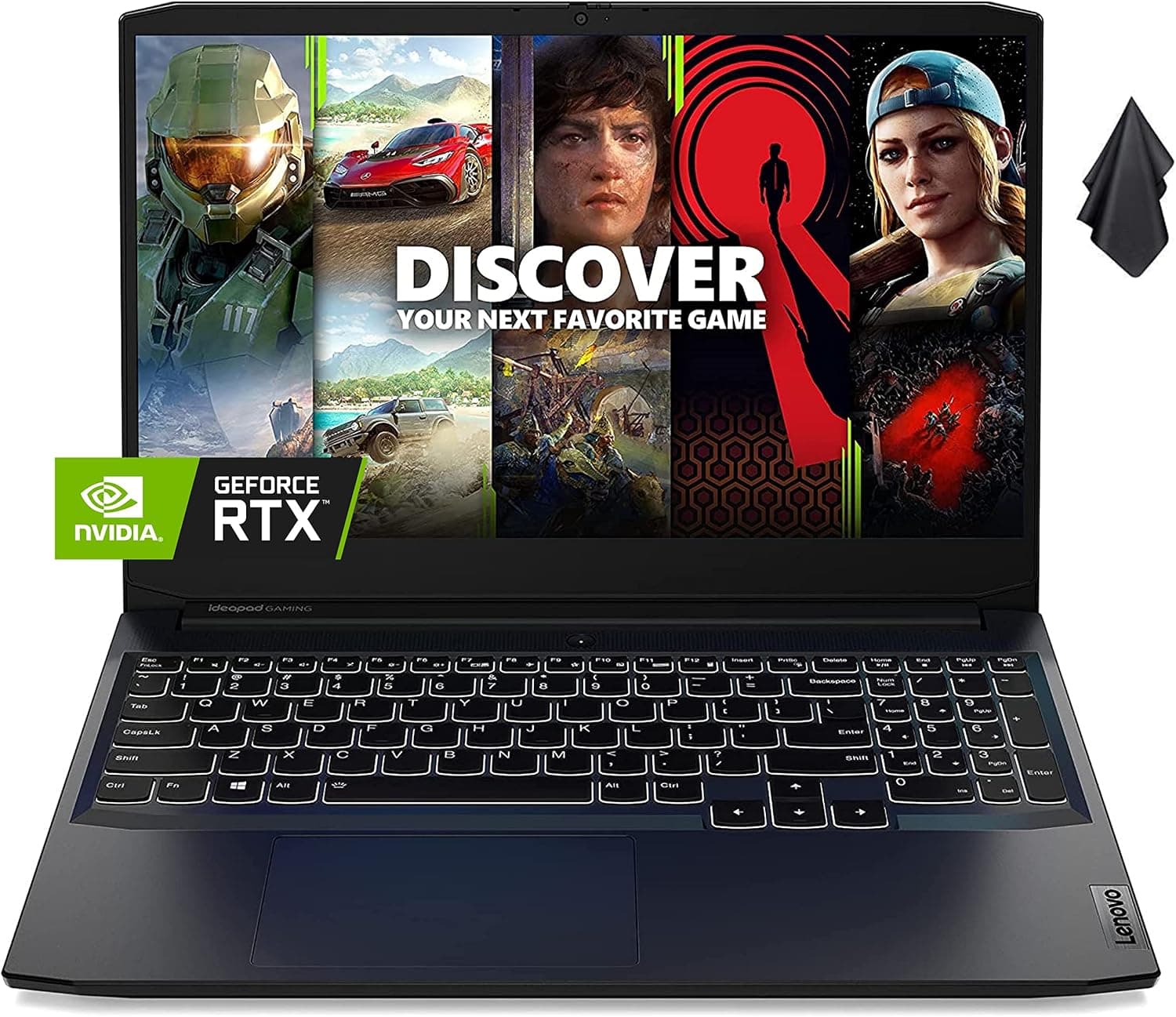 Lenovo IdeaPad Gaming Laptop 15.6" FHD IPS 120Hz, 11th Gen Intel Core i5-11300H (Up to 4.40GHz), GeForce RTX 3050 Graphics, Backlit Keyboard, Wireless-AX, Win11 (32GB RAM | 1TB SSD)