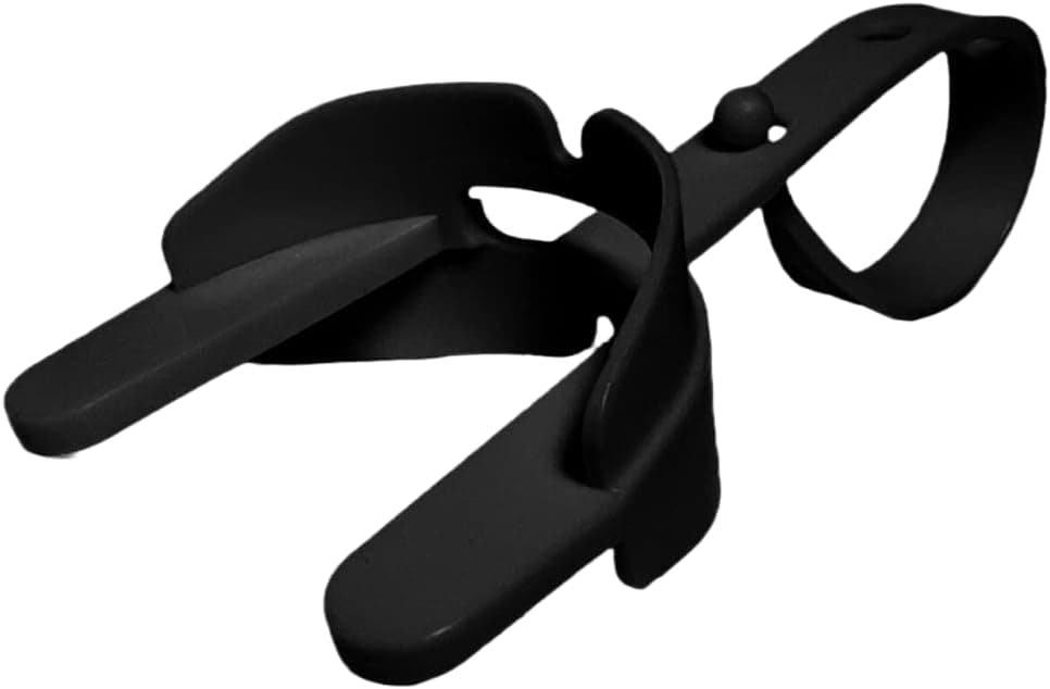 Ortho Technology Ultra-Guard All Sport Mouthguard with Professional Quality Helmet Strap; Specially Designed for Athletes with Braces. Double Protection for Both Upper and Lower Teeth (Black)