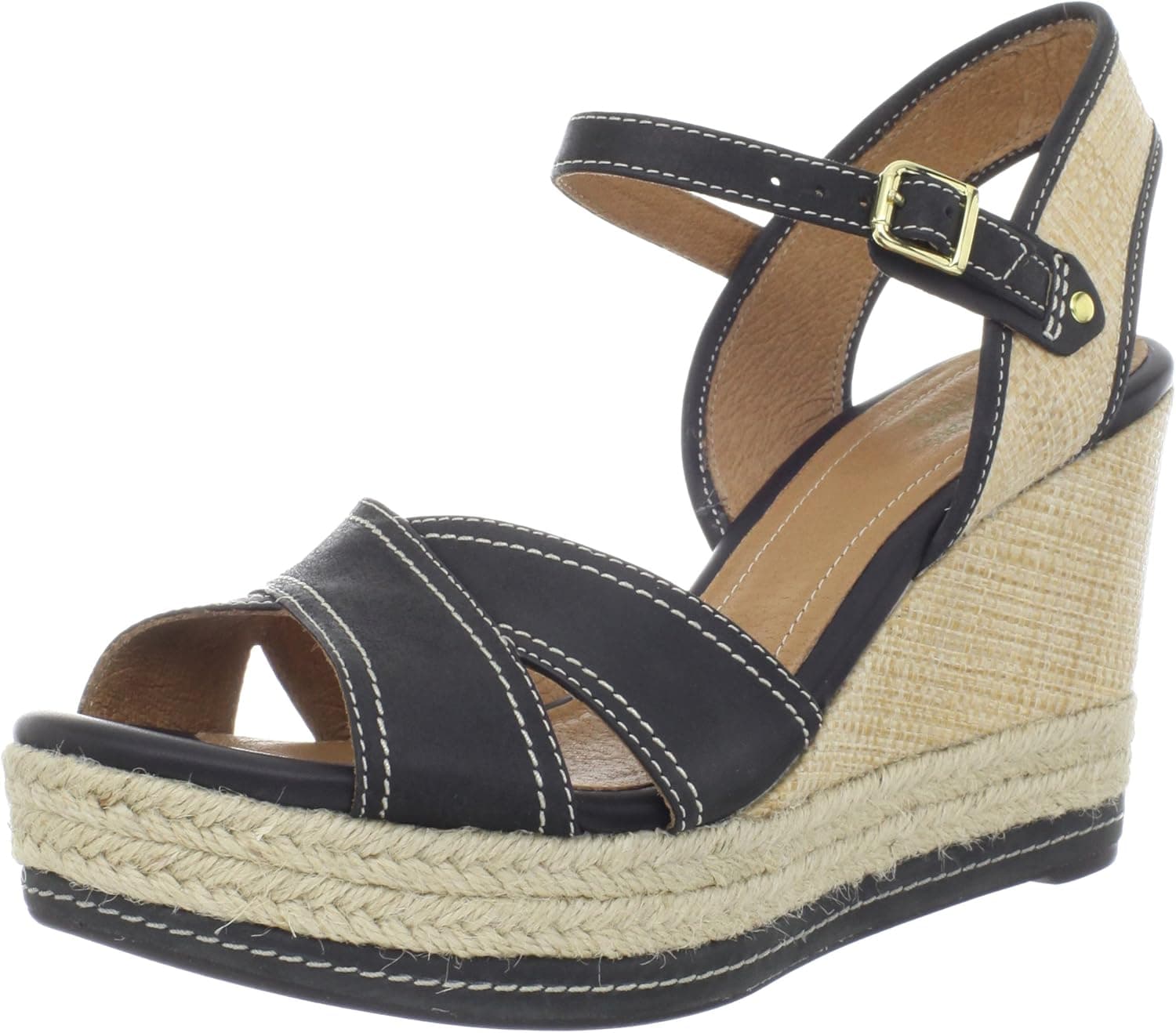 Clarks Women's Amelia Air Espadrille Platform Wedge