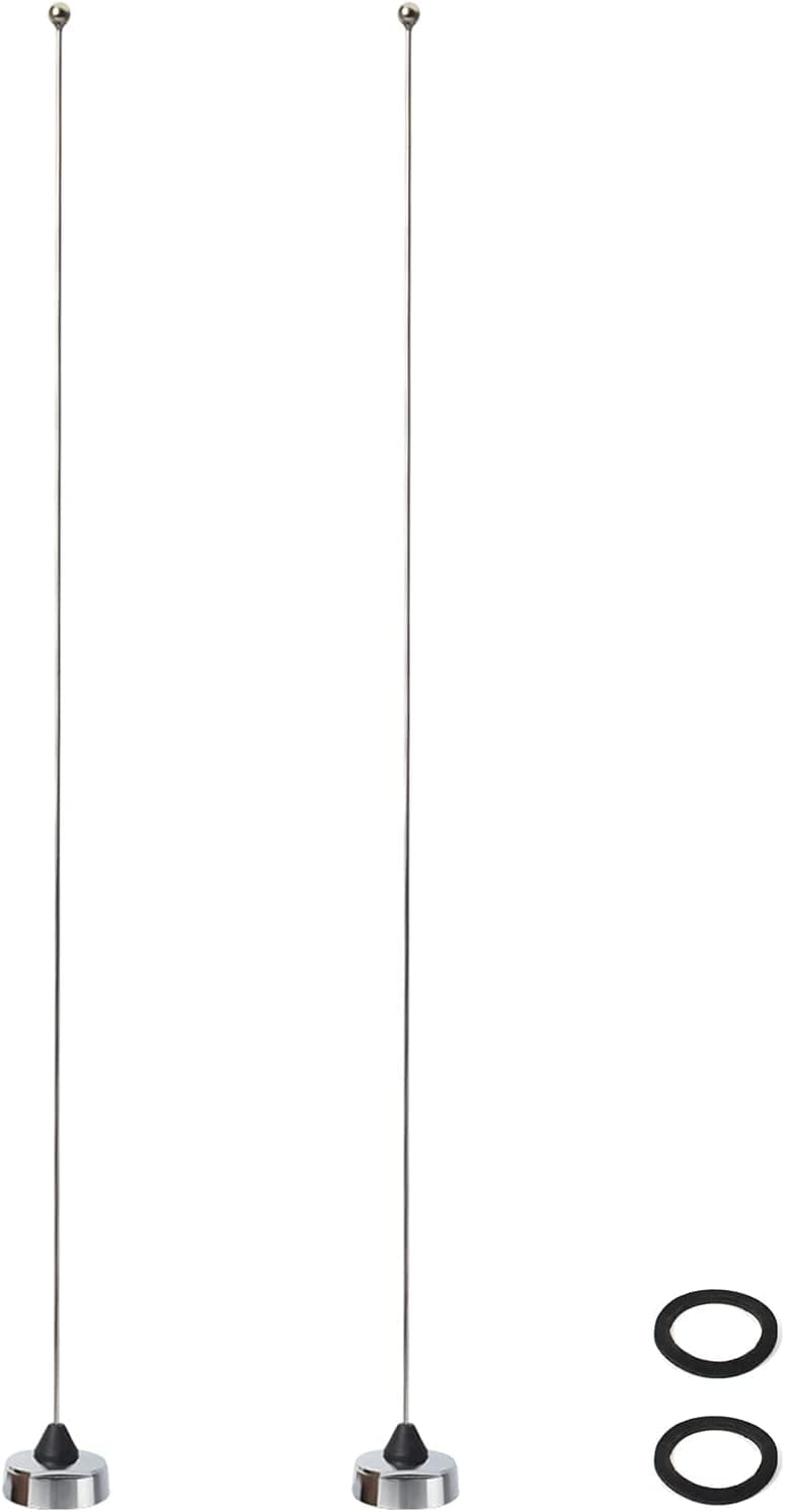 2 Packs VHF NMO Antenna 136-174MHz 2-Meter Amateur Mobile Antenna for VHF Radio