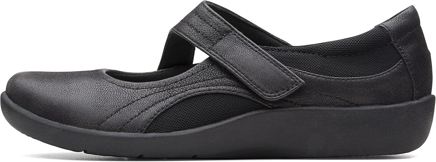 CLARKS Women's Sillian Bella Mary Jane Flat