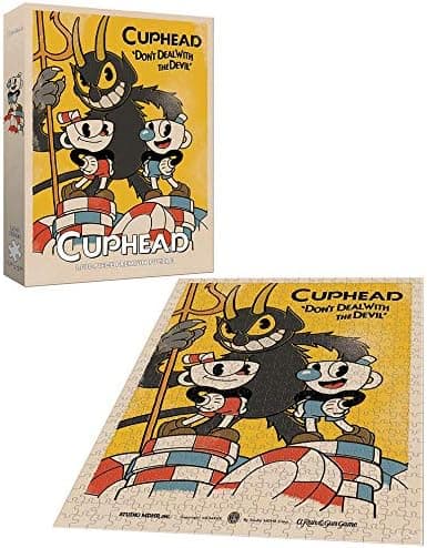 Cuphead Don't Deal with The Devil 1000 Piece Puzzle Exclusive