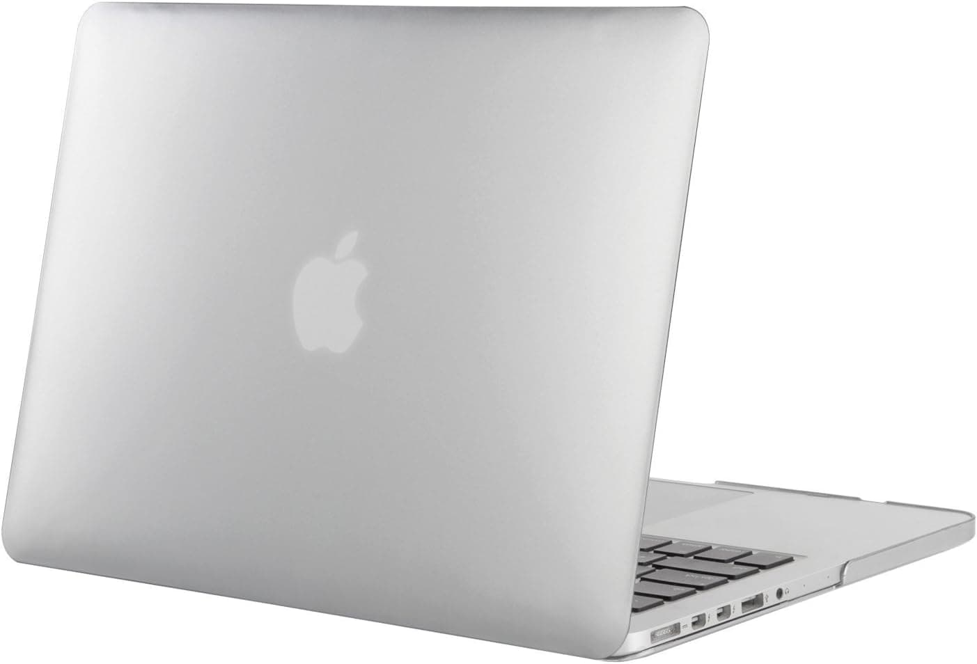 MOSISO Compatible with MacBook Pro 13 inch Case 2015 2014 2013 end 2012 Older Version (Models: A1502 & A1425) with Retina Display, Protective Plastic Hard Shell Case Cover, Silver