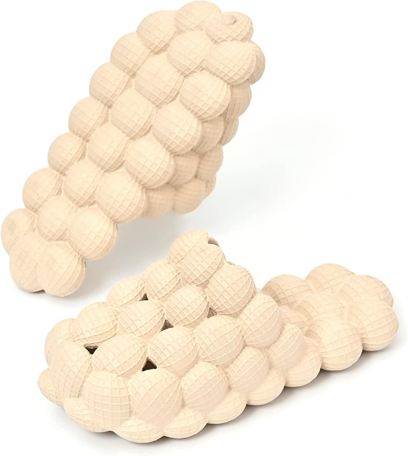 NIZIWP Massage Bubble Slides Slippers for Women Funny House Slippers for Men Ladies Shower Bedroom Spa Slipper with Non-slip Unisex Soft Pillow Reflexology Slides Sandals
