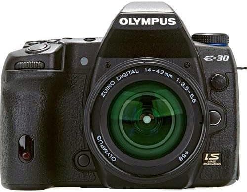 Olympus E30 12.3MP Digital SLR with Image Stabilization with 14-42mm f/3.5-5.6 Lens